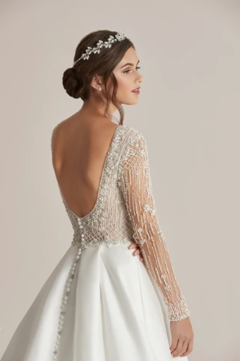 Justin Alexander Style No. Carson Was: €2745 | Now Only: €995 #2 Ivory/Nude thumbnail