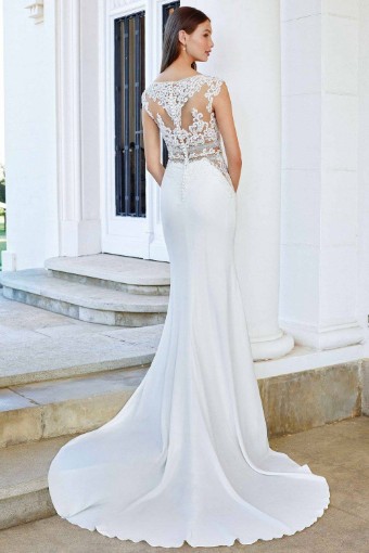 Adore by Justin Alexander Style No. 11105LND #1 Ivory/Ivory/Nude thumbnail