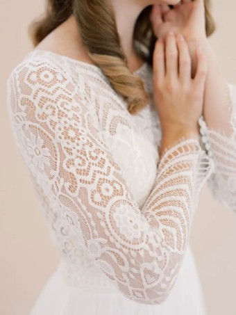 Allure Bridals Style No. L535L Was: €1595 | Now Only: €895 #2 Sand/Ivory thumbnail
