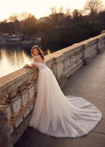 Madam Burcu Style No. 3047 Was: €2800 | Now Only: €1250 #1 Ivory/Nude thumbnail