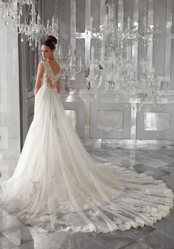 Morilee Style No. 5562 Was: €1345 | Now Only: €750 #3 Ivory thumbnail