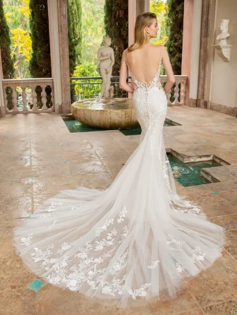 Enzoani Style No. Ramona Was: €3940 | Now Only: €1250 #3 Sand/Ivory/Nude thumbnail