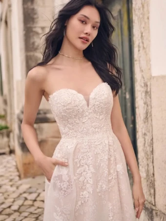 Maggie Sottero Style No. Chelsea Was: €1985 | Now Only: €995 #1 Ivory Over Blush thumbnail