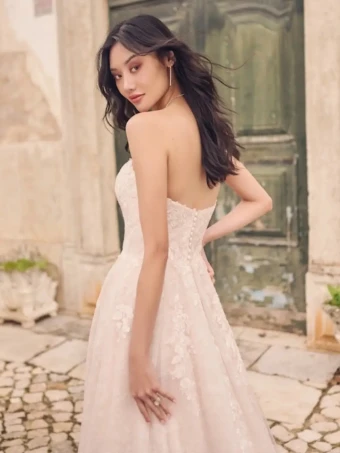 Maggie Sottero Style No. Chelsea Was: €1985 | Now Only: €995 #2 Ivory Over Blush thumbnail