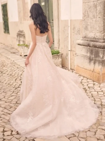 Maggie Sottero Style No. Chelsea Was: €1985 | Now Only: €995 #3 Ivory Over Blush thumbnail