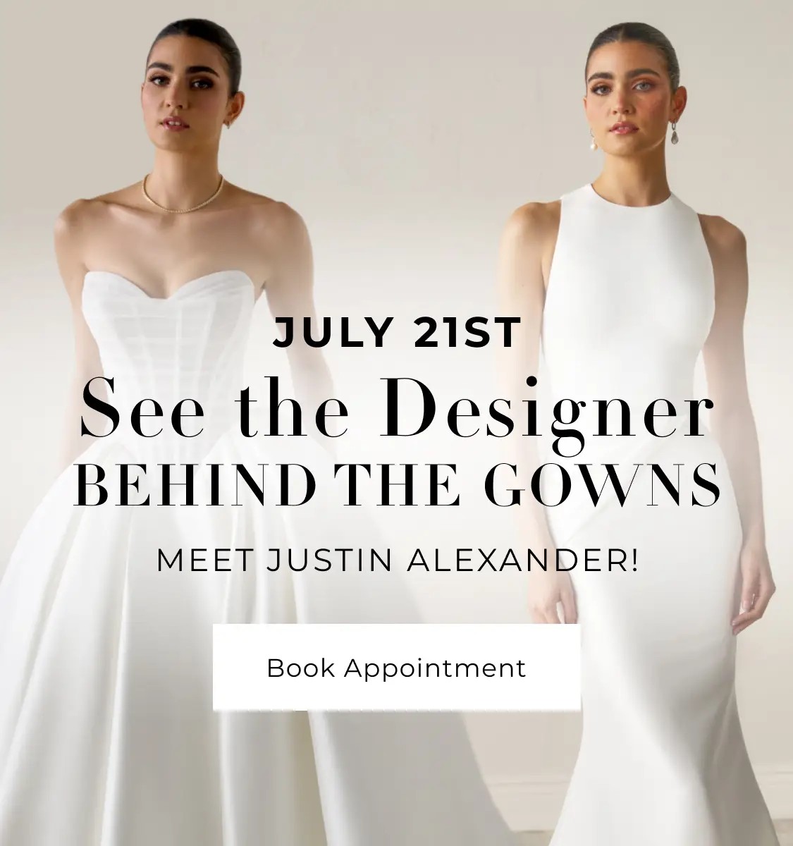 See the Designer Behind the Gowns - Justin Alexander